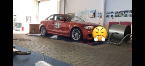BMW 1erM auf Prüfstand