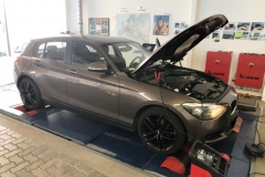 BMW X1 Chiptuning und Leistungsmessung von ctk Kiel